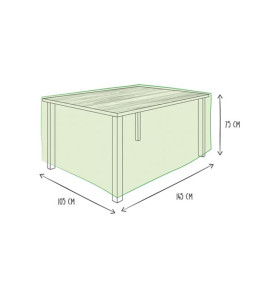 Housse d'extérieur pour table max. 140 cm - PRL