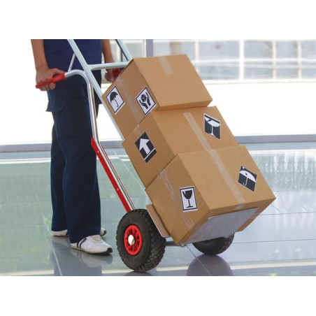 DIABLE SOLIDE EN ALUMINIUM - CHARGE max. 150 kg