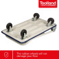 CHARIOT PLATE-FORME - 74 x 48 cm - CHARGE max. 150 kg