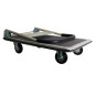 CHARIOT PLATE-FORME - 91 x 61 cm - CHARGE max. 300 kg