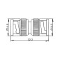 DOUBLE ADAPTATEUR BNC MALE