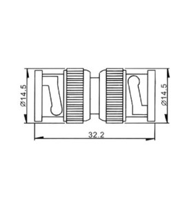 DOUBLE ADAPTATEUR BNC MALE - Velleman