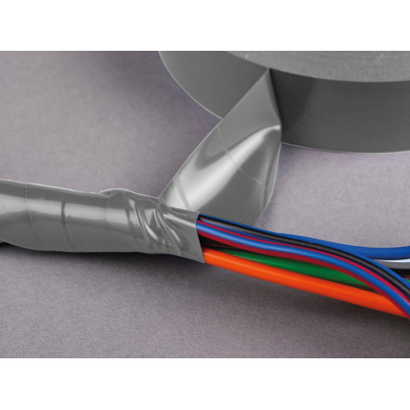 NITTO - RUBAN ADHESIF ISOLANT - GRIS - 19 mm x 20 m