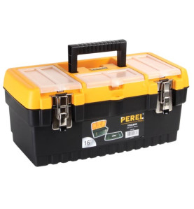 Boîte à Outils à Fermetures Métalliques - 413 x 212 x 186 mm - 16,2 L 