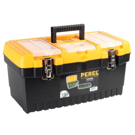 Boîte à Outils à Fermetures Métalliques - 486 x 267 x 242 mm - 31,4 L 