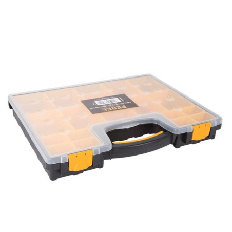 Boîte de rangement en plastique avec bacs amovibles - 420x335x65 mm - 9,1 L