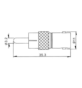 ADAPTATEUR BNC FEMELLE VERS RCA MALE - Velleman