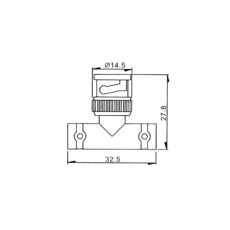 ADAPTATEUR BNC MALE VERS 2 x BNC FEMELLE