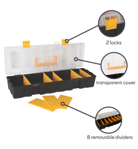Coffret De Rangement En Plastique - 460 x 160 x 90 mm - 6 L - PRL