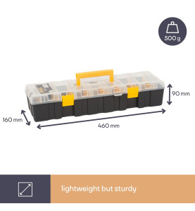Coffret De Rangement En Plastique - 460 x 160 x 90 mm - 6 L - PRL
