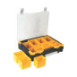 Coffre de rangement en plastique avec bacs amovibles - 490x420x115 mm - 23 L