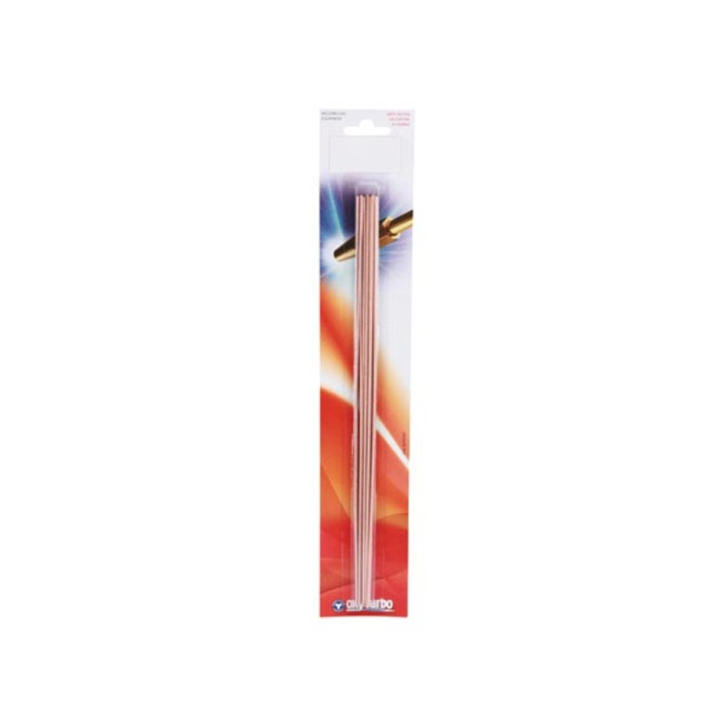Oxyturbo - baguette de soudure - à base de cuivre et de phosphore - 330 mm - lot de 10