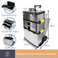 Servante d'Atelier - Acier Inoxydable - 570 x 354 x 830 mm - 167 L Servante d'Atelier - Acier Inoxydable - 570 x 354 x 830 mm - 167 L