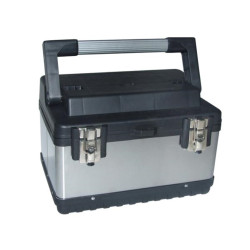 Boîte à Outils - Acier Inoxydable - 380 x 270 x 225 mm - 23 L - PRL