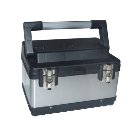 Boîte à Outils - Acier Inoxydable - 380 x 270 x 225 mm - 23 L - PRL