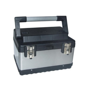 Boîte à Outils - Acier Inoxydable - 380 x 270 x 225 mm - 23 L - PRL