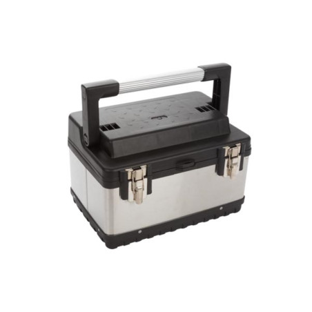 Boîte à Outils - Acier Inoxydable - 380 x 270 x 225 mm - 23 L