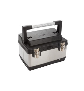 Boîte à Outils - Acier Inoxydable - 380 x 270 x 225 mm - 23 L - PRL