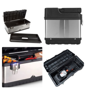 Boîte à Outils - Acier Inoxydable - 590 x 280 x 255 mm - 42 L - PRL