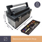 Boîte à Outils - Acier Inoxydable - 590 x 280 x 255 mm - 42 L