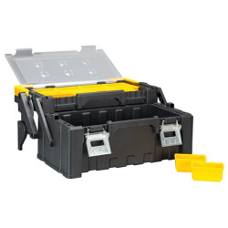 Boîte à Outils en Plastique avec Bacs Amovibles - 21 L