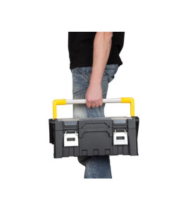 Boîte à Outils en Plastique avec Bacs Amovibles - 21 L - PRL