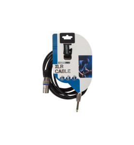 CÂBLE XLR - XLR MÂLE vers JACK 6.35 mm - MONO - 6 m - VS
