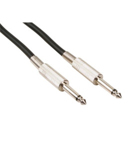 CÂBLE HAUT-PARLEUR - JACK 6.35 mm vers JACK 6.35 mm - MONO - 3 m - BLE
