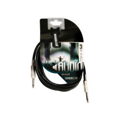 CÂBLE HAUT-PARLEUR - JACK 6.35 mm vers JACK 6.35 mm - MONO - 3 m - BLEU