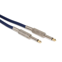 CÂBLE HAUT-PARLEUR - JACK 6.35 mm vers JACK 6.35 mm - MONO - 10 m - BL