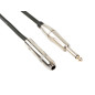 CÂBLE JACK - JACK 6.35 mm MÂLE vers JACK 6.35 mm FEMELLE - MONO - 5 m