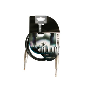 CÂBLE PATCH - JACK 6.35 mm MÂLE vers JACK 6.35 mm MÂLE - MONO - 1 m - 