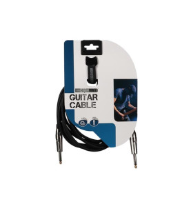 CÂBLE POUR GUITARE - JACK 6.35 mm vers JACK 6.35 mm - 5 m - JACK MÉTAL