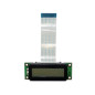 LCD 16 x 2 STN - TRANSFLECTIF, GRIS POSITIF, RÉTRO-ÉCLAIRAGE BLANC