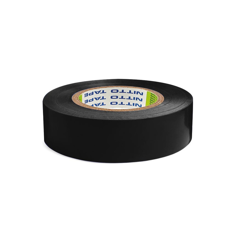NITTO - RUBAN ADHESIF ISOLANT - NOIR - 19 mm x 20 m NITTO - RUBAN ADHESIF ISOLANT - NOIR - 19 mm x 20 m