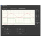 Mini oscilloscope à 2 canaux pour pc avec connexion usb