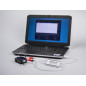 Mini oscilloscope à 2 canaux pour pc avec connexion usb