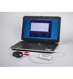 Mini oscilloscope à 2 canaux pour pc avec connexion usb - VI