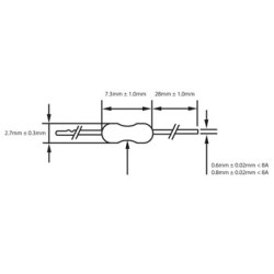 PICO FUSIBLE RAPIDE 2.5A