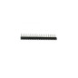 BARRETTE FEMELLE POUR CI, SIMPLE RANGEE A 20 CONTACTS, PAS 2.54mm BARRETTE FEMELLE POUR CI, SIMPLE RANGEE A 20 CONTACTS, PAS 2.54mm