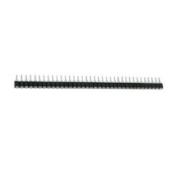 BARRETTE FEMELLE POUR CI, SIMPLE RANGEE A 36 CONTACTS, PAS 2.54mm - Ve