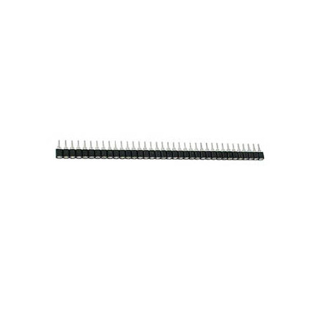 BARRETTE FEMELLE POUR CI, SIMPLE RANGEE A 36 CONTACTS, PAS 2.54mm - Ve