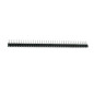 BARRETTE FEMELLE POUR CI, SIMPLE RANGEE A 36 CONTACTS, PAS 2.54mm