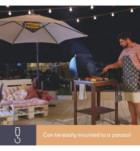 Chauffage de terrasse - à suspendre - 2000 W - PRL