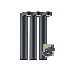 Ludeco - Oskar - borne lumineuse - set (3 pcs) - 12 V - 150 lm - 1.5 W