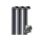 Ludeco - Oskar - borne lumineuse - set (3 pcs) - 12 V - 150 lm - 1.5 W - blanc chaud