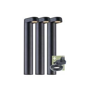 Ludeco - Oskar - borne lumineuse - set (3 pcs) - 12 V - 150 lm - 1.5 W