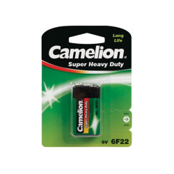 ZINC CARBONE E-BLOCK 9V-400mAh (1pc/bl) - Velleman
