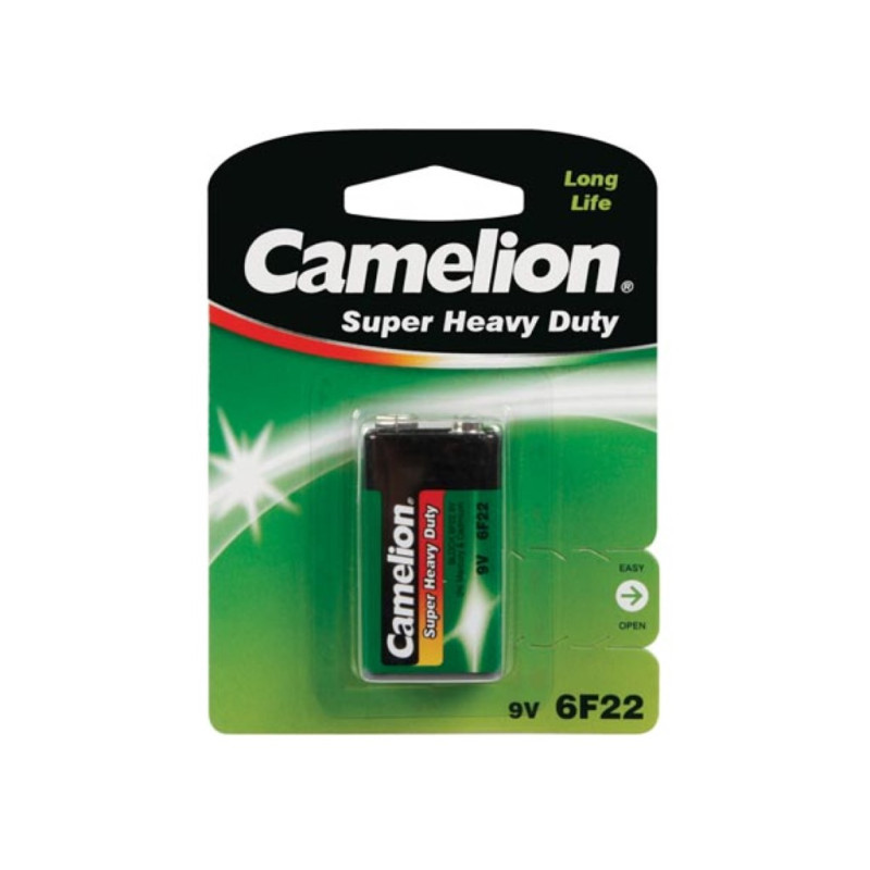 ZINC CARBONE E-BLOCK 9V-400mAh (1pc/bl)