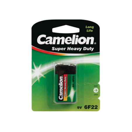 ZINC CARBONE E-BLOCK 9V-400mAh (1pc/bl) - Velleman